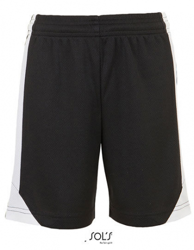 Kids´ Olimpico Contrast Short - LT01720 - SOL´S Teamsport