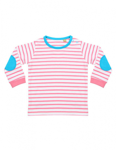 Striped Long Sleeved T-Shirt - LW028 - Larkwood