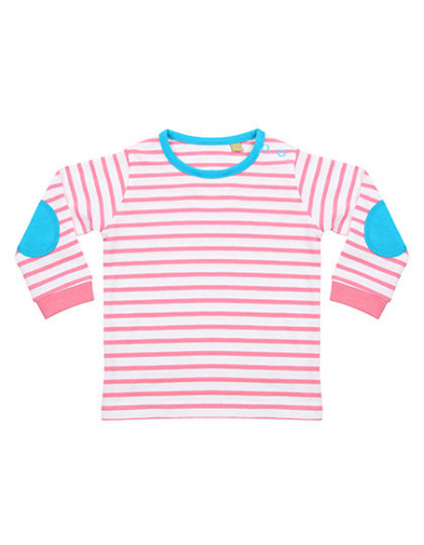 Striped Long Sleeved T-Shirt - LW028 - Larkwood