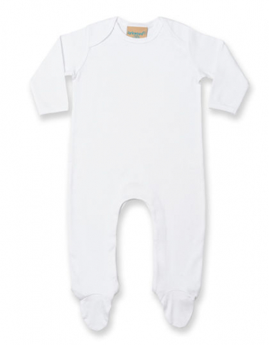 Contrast Long Sleeved Sleepsuit - LW053 - Larkwood