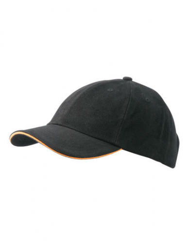 6-Panel Raver Sandwich Cap - MB6112 - Myrtle beach