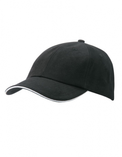 6-Panel Raver Sandwich Cap - MB6112 - Myrtle beach