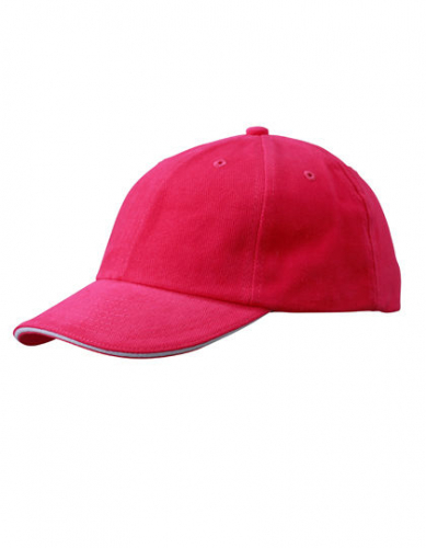 6-Panel Raver Sandwich Cap - MB6112 - Myrtle beach