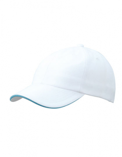 6-Panel Raver Sandwich Cap - MB6112 - Myrtle beach