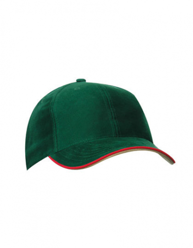 6 Panel Double Sandwich Cap - MB6197 - Myrtle beach