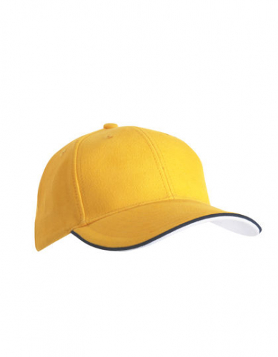 6 Panel Double Sandwich Cap - MB6197 - Myrtle beach