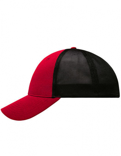 6 Panel Elastic Fit Mesh Cap - MB6215 - Myrtle beach