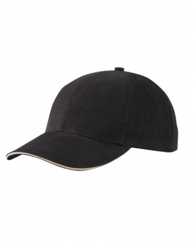 Light Brushed Sandwich Cap - MB6541 - Myrtle beach