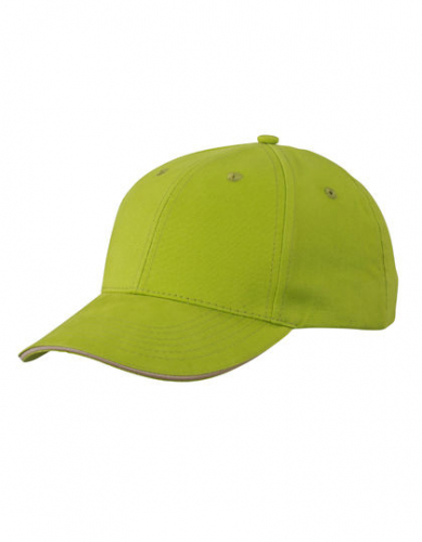 Light Brushed Sandwich Cap - MB6541 - Myrtle beach