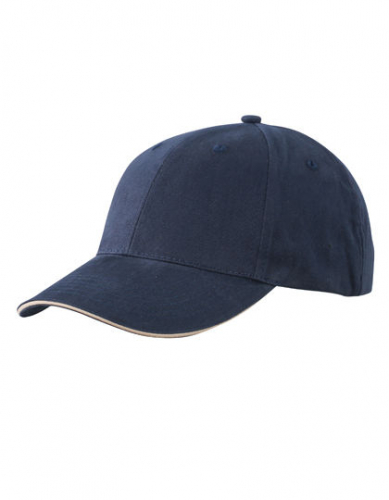 Light Brushed Sandwich Cap - MB6541 - Myrtle beach