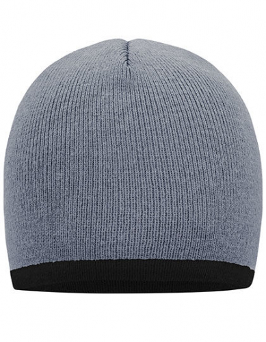 Beanie With Contrasting Border - MB7584 - Myrtle beach