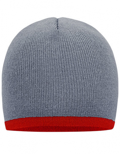 Beanie With Contrasting Border - MB7584 - Myrtle beach