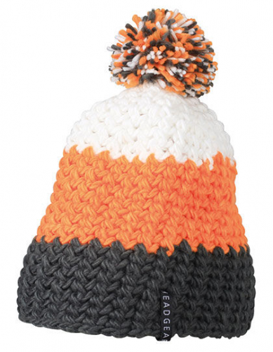 Crocheted Cap With Pompon - MB7940 - Myrtle beach