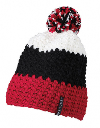 Crocheted Cap With Pompon - MB7940 - Myrtle beach