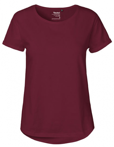 Ladies´ Roll Up Sleeve T-Shirt - NE80012 - Neutral