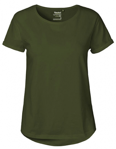Ladies´ Roll Up Sleeve T-Shirt - NE80012 - Neutral