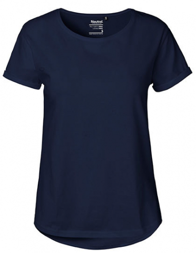 Ladies´ Roll Up Sleeve T-Shirt - NE80012 - Neutral