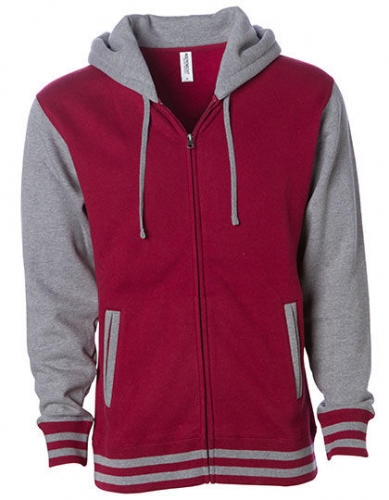 Unisex Heavyweight Varsity Zip Hood - NP351 - Independent