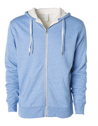 Unisex Sherpa Lined Zip Hooded Jacket - NP352 - Independent