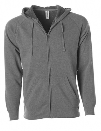 Unisex Midweight Special Blend Raglan Zip Hood - NP355 - Independent