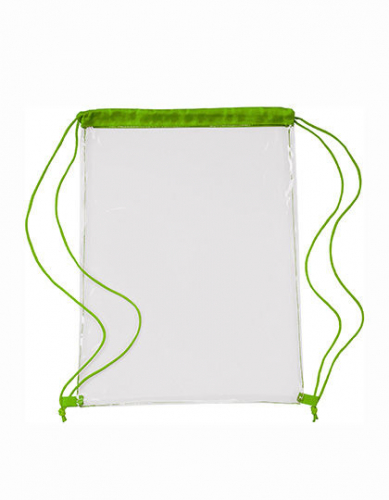 Transparent PVC Drawstring Backpack - NT0927 - Printwear