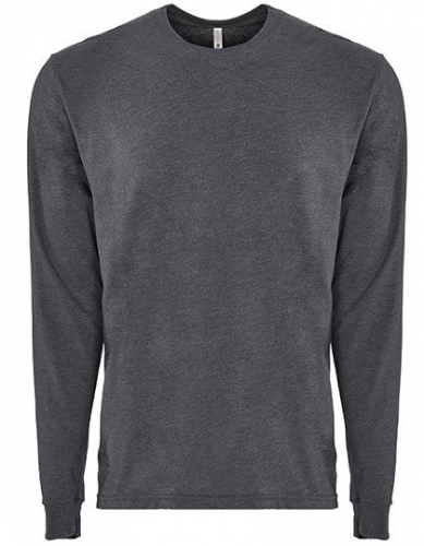 Unisex Sueded Long Sleeve Crew T - NX6411 - Next Level Apparel