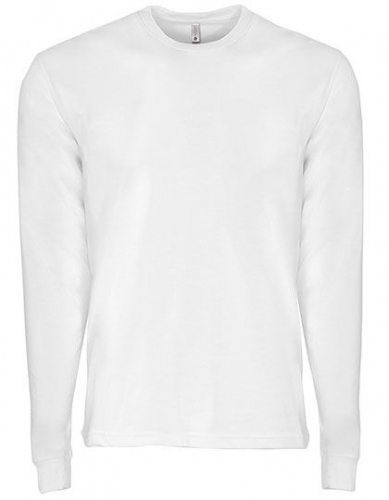 Unisex Sueded Long Sleeve Crew T - NX6411 - Next Level Apparel