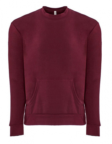 Unisex Fleece Crew Neck With Pocket - NX9001 - Next Level Apparel