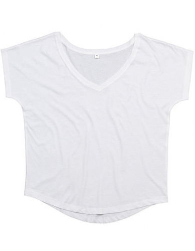 Women´s Loose Fit V Neck T - P147 - Mantis