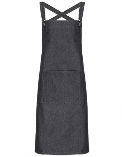 Cross Back Barista Bib Apron - PW129 - Premier Workwear