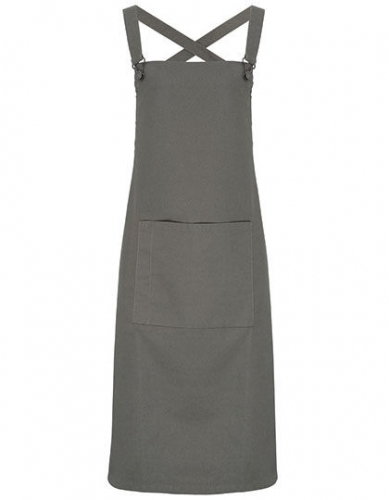 Cross Back Barista Bib Apron - PW129 - Premier Workwear