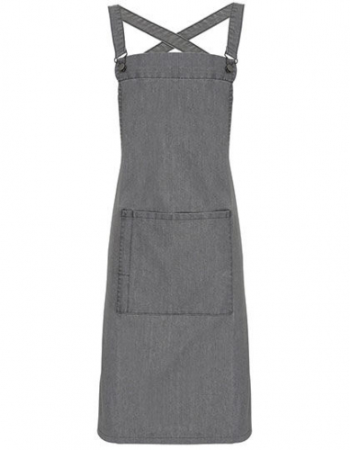 Cross Back Barista Bib Apron - PW129 - Premier Workwear