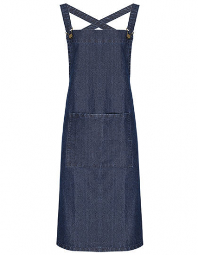 Cross Back Barista Bib Apron - PW129 - Premier Workwear