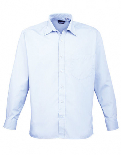 Men´s Poplin Long Sleeve Shirt - PW200 - Premier Workwear