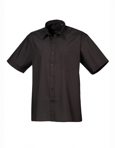 Men´s Poplin Short Sleeve Shirt - PW202 - Premier Workwear