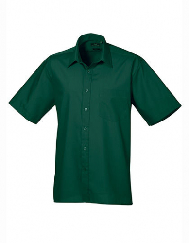 Men´s Poplin Short Sleeve Shirt - PW202 - Premier Workwear