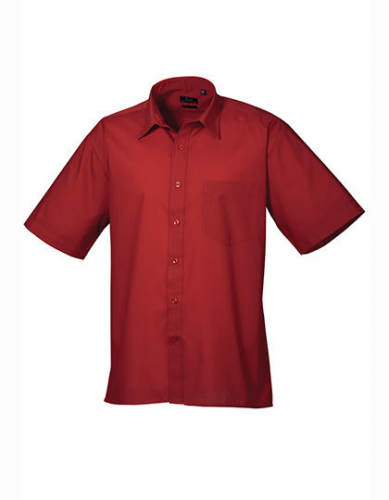 Men´s Poplin Short Sleeve Shirt - PW202 - Premier Workwear