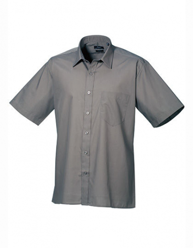 Men´s Poplin Short Sleeve Shirt - PW202 - Premier Workwear