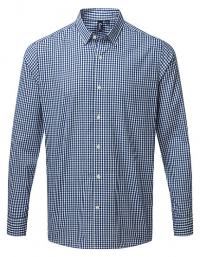 Men´s Maxton Check Long Sleeve Shirt - PW252 - Premier Workwear