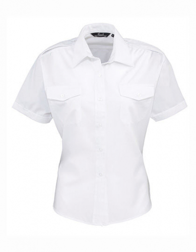Women´s Pilot Shirt Short Sleeve - PW312 - Premier Workwear