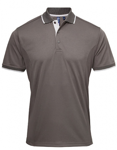 Men´s Contrast Coolchecker® Polo - PW618 - Premier Workwear