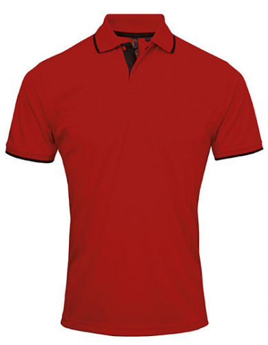 Men´s Contrast Coolchecker® Polo - PW618 - Premier Workwear