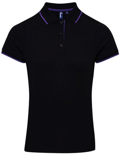 Women´s Contrast Coolchecker® Polo - PW619 - Premier Workwear