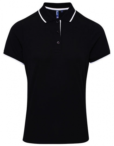 Women´s Contrast Coolchecker® Polo - PW619 - Premier Workwear