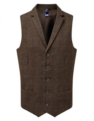 Men´s Herringbone Waistcoat - PW625 - Premier Workwear