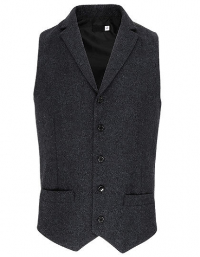 Men´s Herringbone Waistcoat - PW625 - Premier Workwear