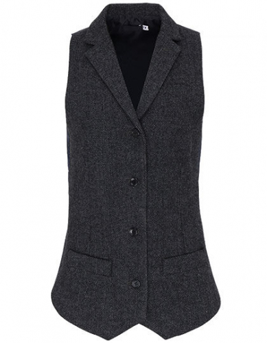 Women´s Herringbone Waistcoat - PW626 - Premier Workwear