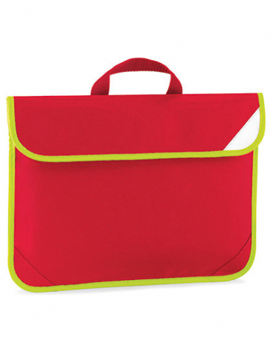 Enhanced-Viz Book Bag - QD452 - Quadra