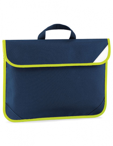 Enhanced-Viz Book Bag - QD452 - Quadra