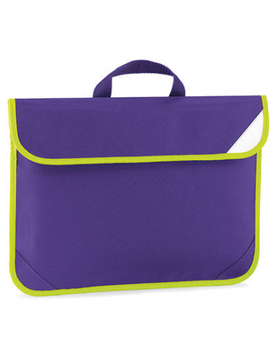 Enhanced-Viz Book Bag - QD452 - Quadra